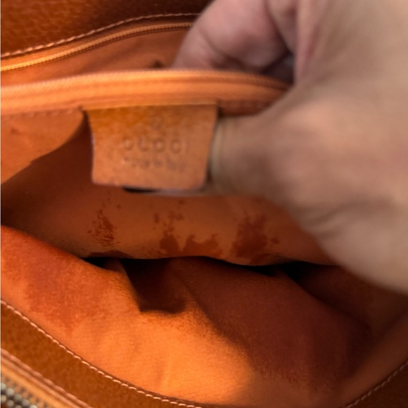 Gucci Tan and Brown Signature Tote - Picture 10 of 11